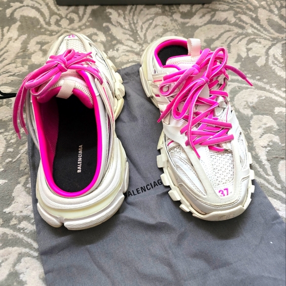 BALENSIAGA authentic woman's sliding sneakers.  Size 7 - Picture 1 of 8